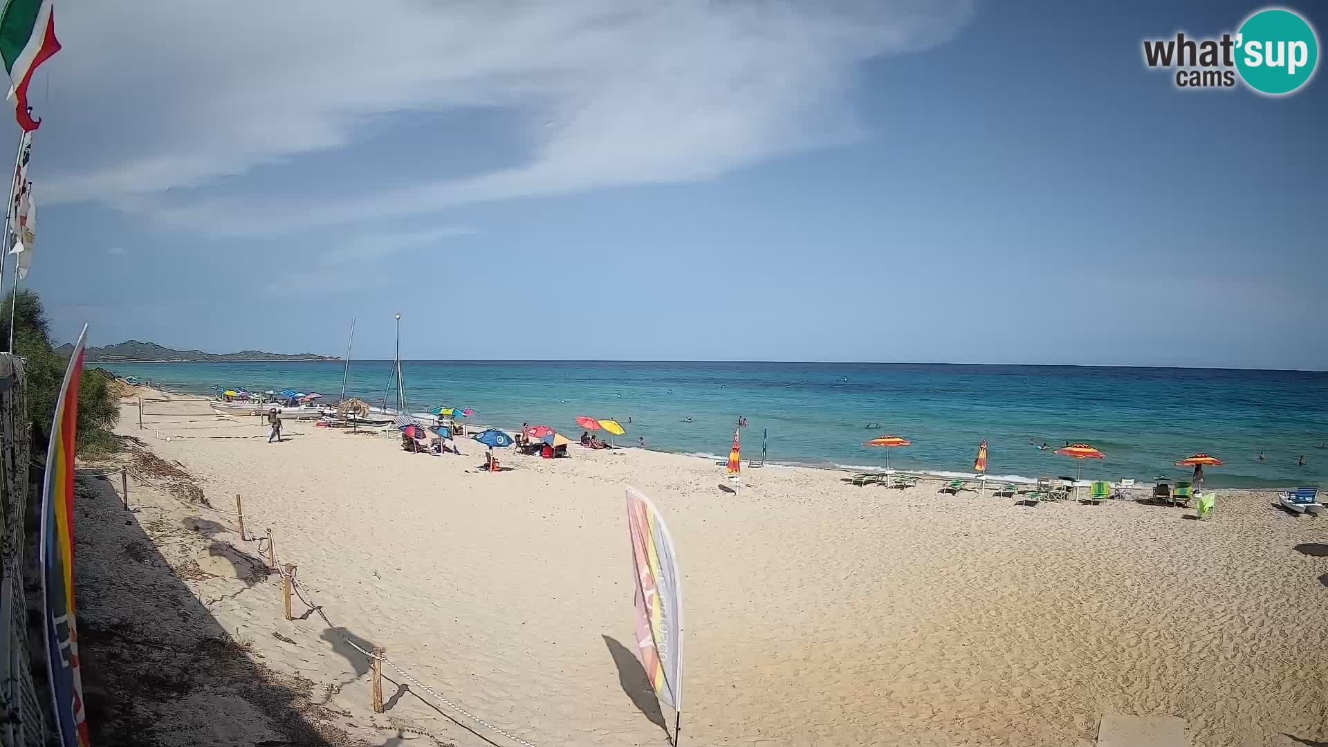 Webcam Piscina Rei – Liveblick auf Costa Rei in Muravera