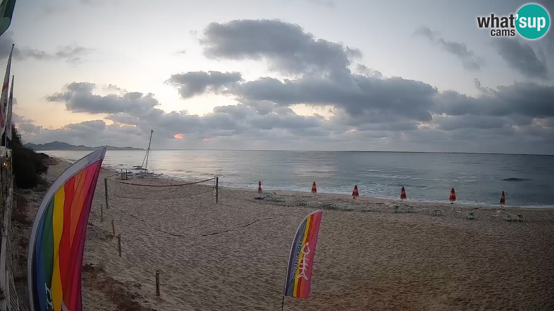 Webcam Piscina Rei – Vista live da Costa Rei, Muravera