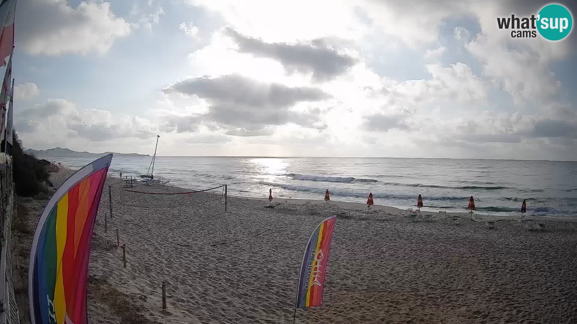 Spletna kamera Piscina Rei – Pogled v živo iz Costa Rei, Muravera