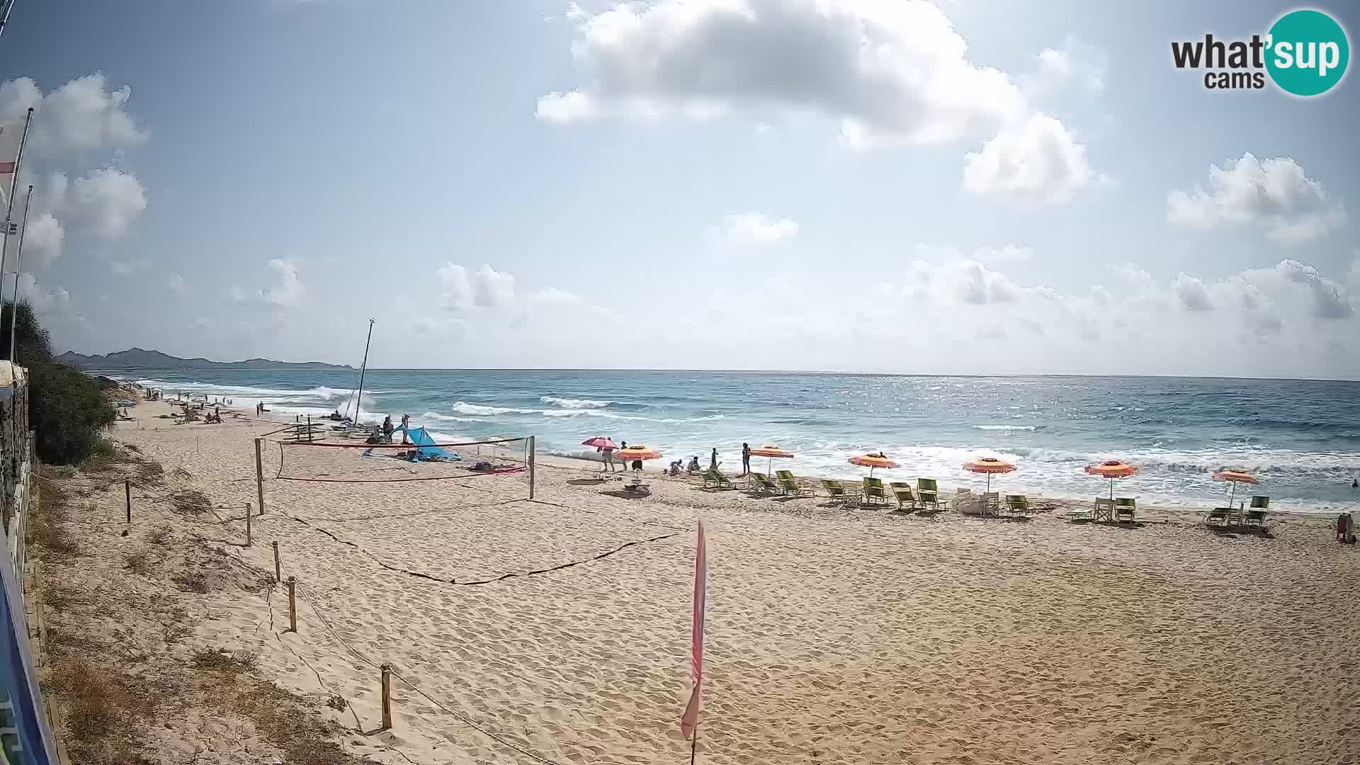 Webcam Piscina Rei – Vista en directo desde Costa Rei, Muravera
