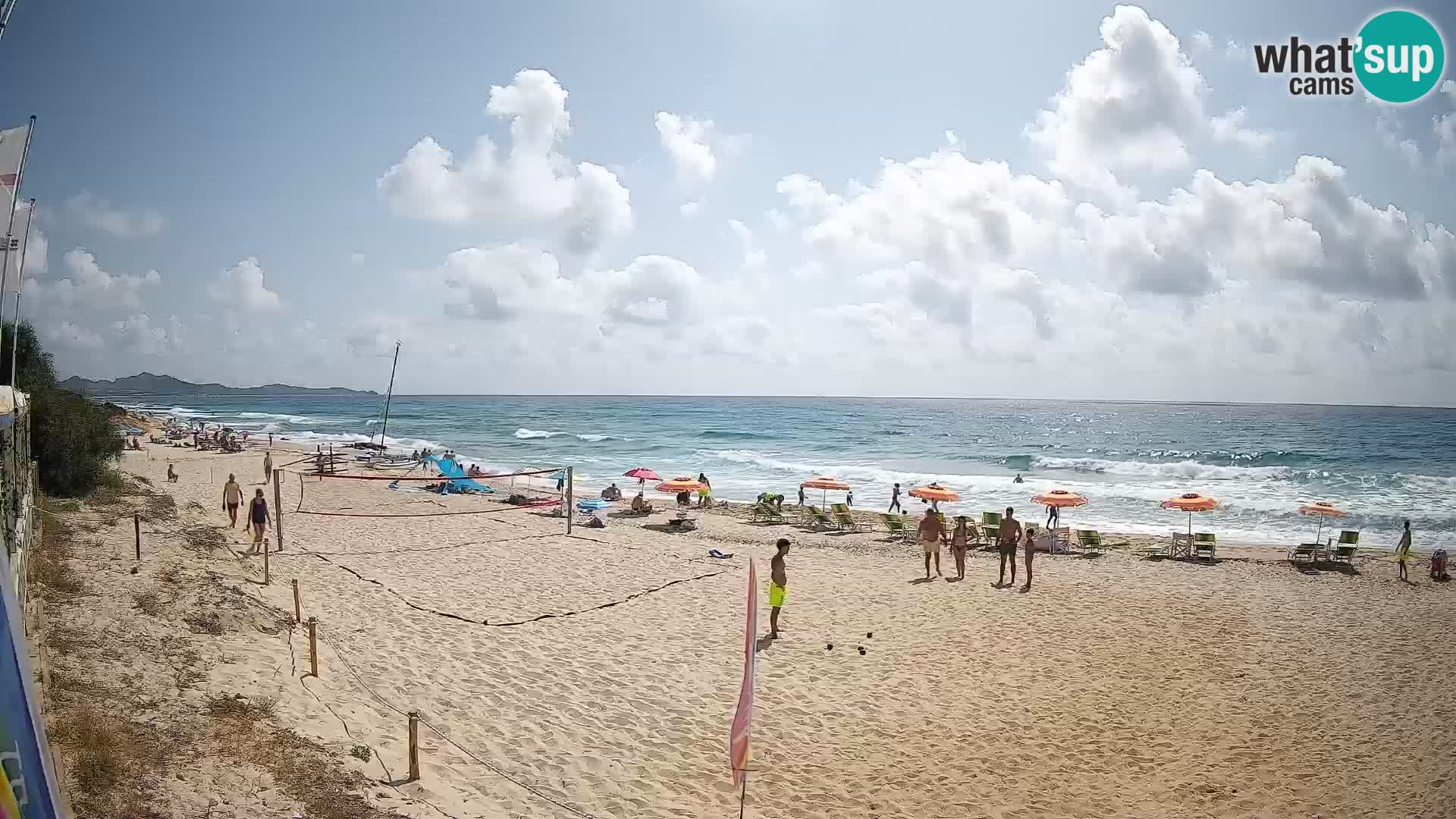 Web kamera Piscina Rei – Pogled uživo iz Costa Rei, Muravera