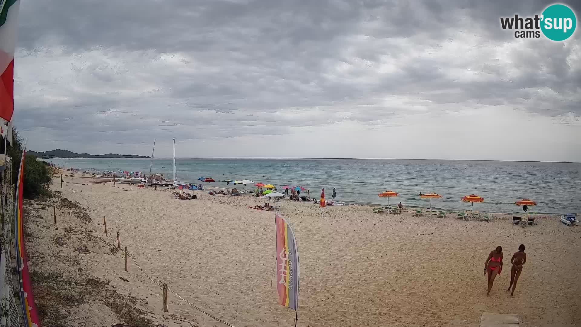Webcam Piscina Rei – Vue en direct depuis Costa Rei, Muravera