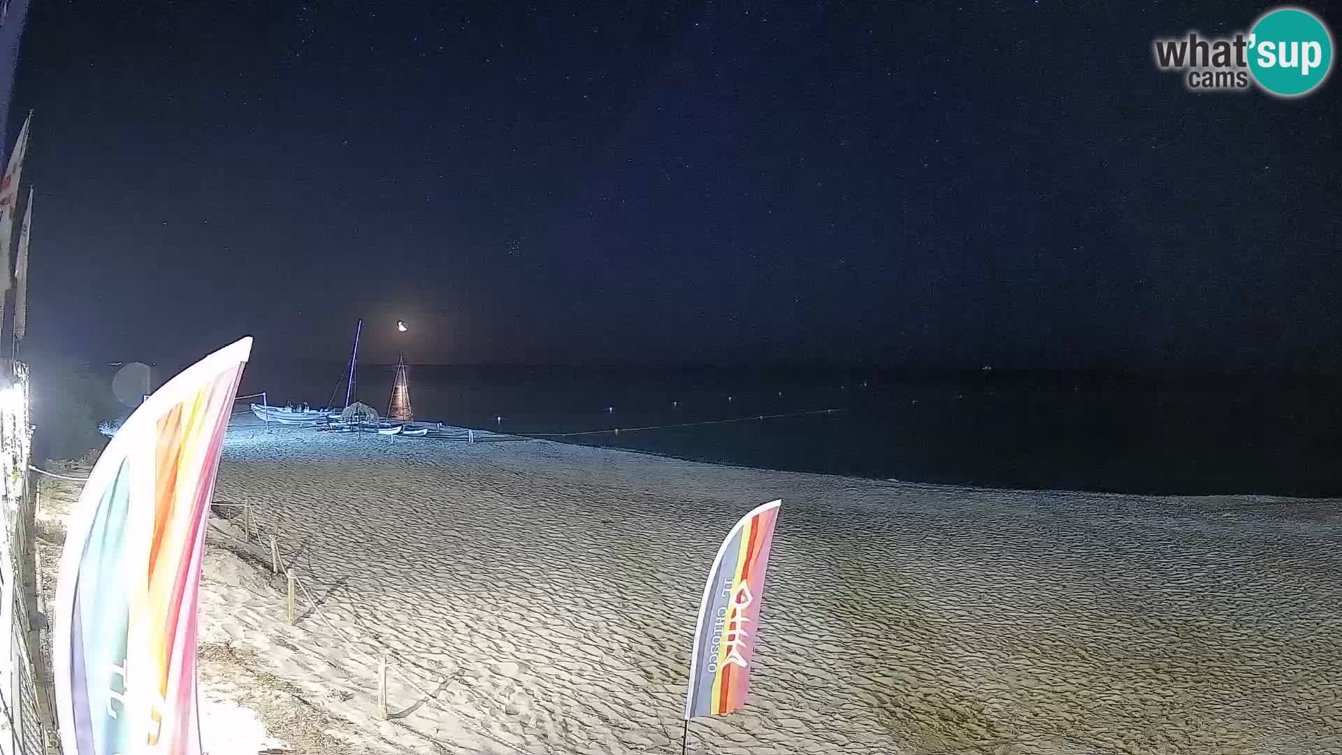Webcam Piscina Rei – Vista live da Costa Rei, Muravera
