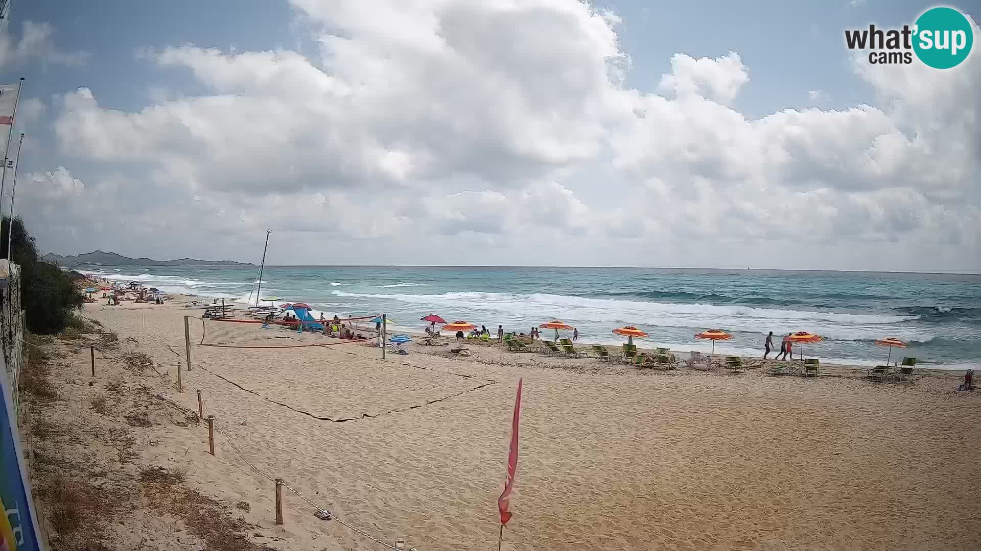 Webcam Piscina Rei – Liveblick auf Costa Rei in Muravera