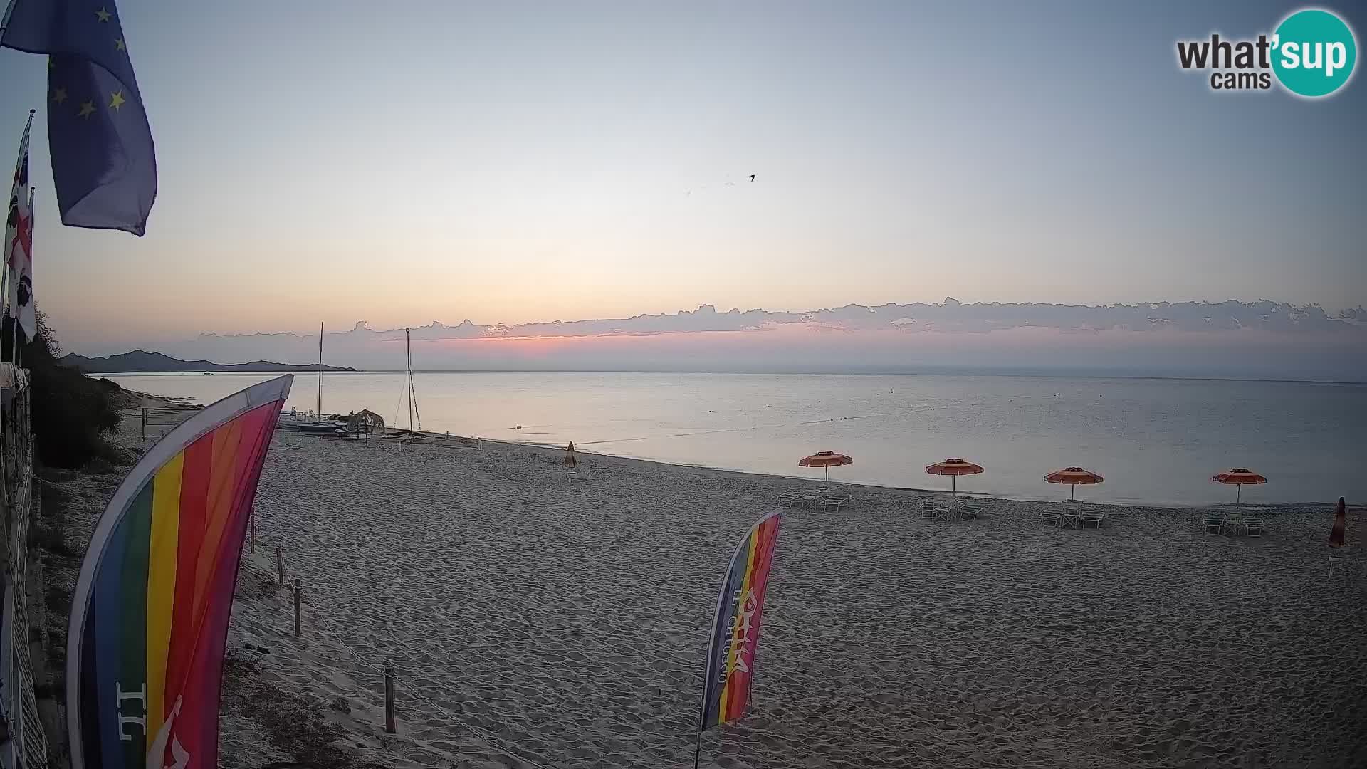 Webcam Piscina Rei – Vista live da Costa Rei, Muravera