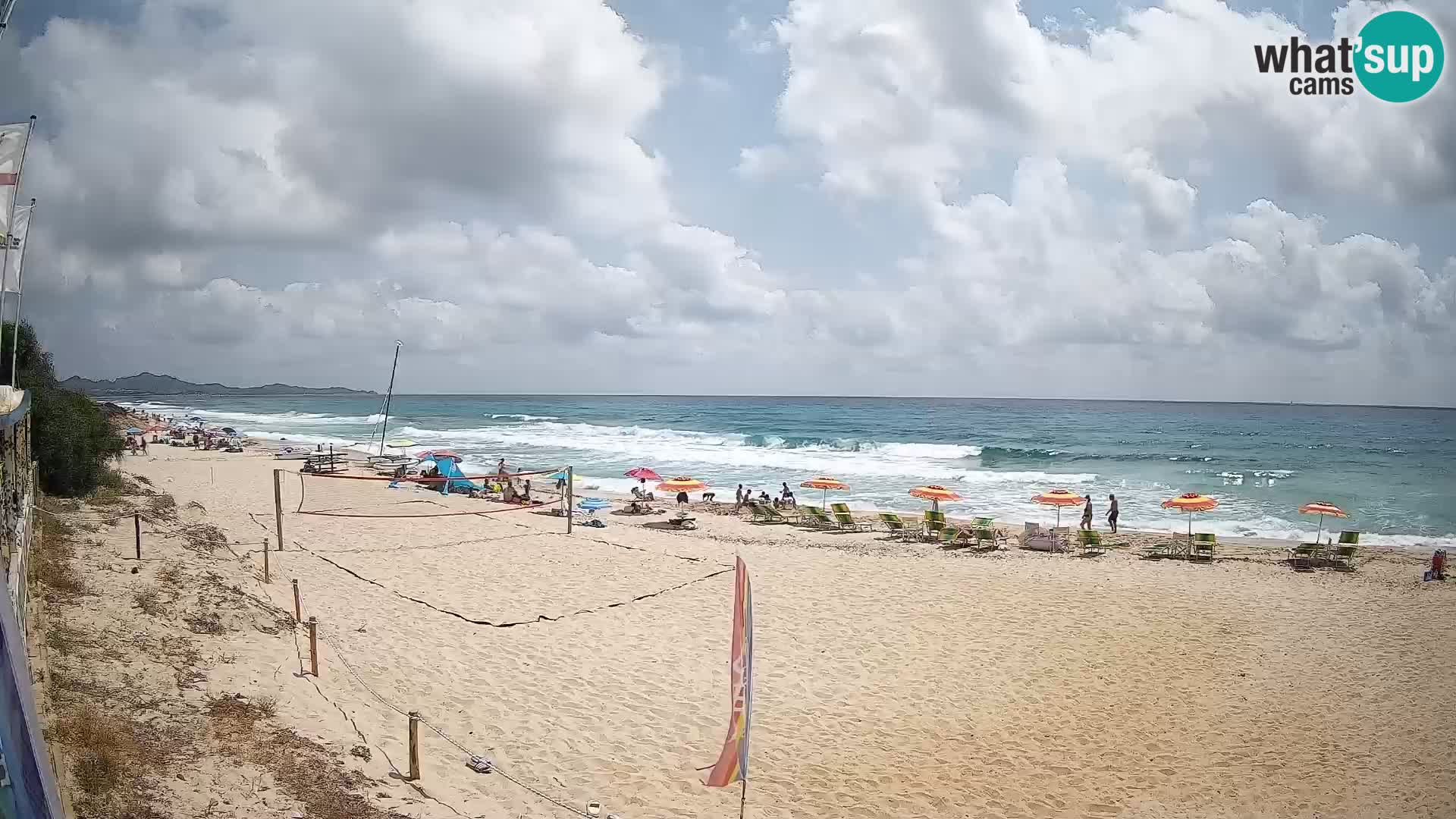 Webcam Piscina Rei – Vista en directo desde Costa Rei, Muravera