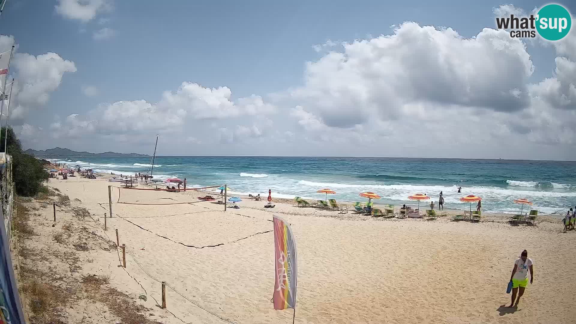 Webcam Piscina Rei – Vista en directo desde Costa Rei, Muravera