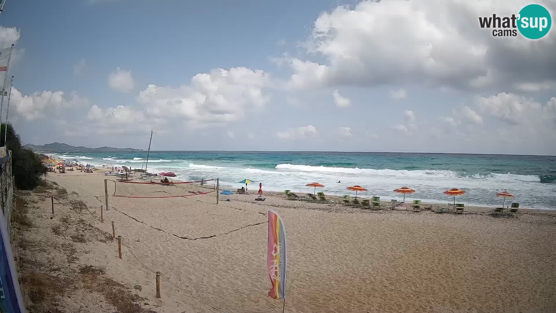 Webcam Piscina Rei – Vista en directo desde Costa Rei, Muravera