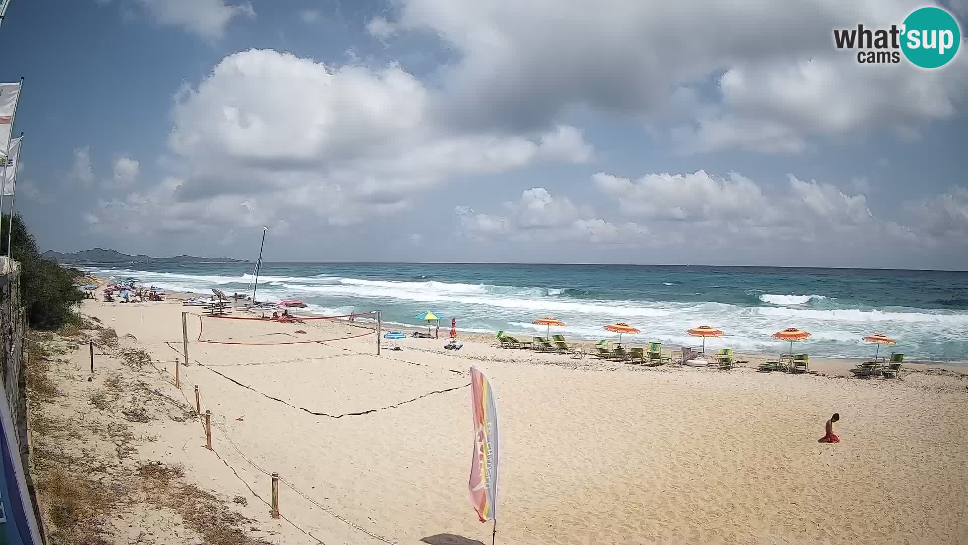 Webcam Piscina Rei – Vista en directo desde Costa Rei, Muravera