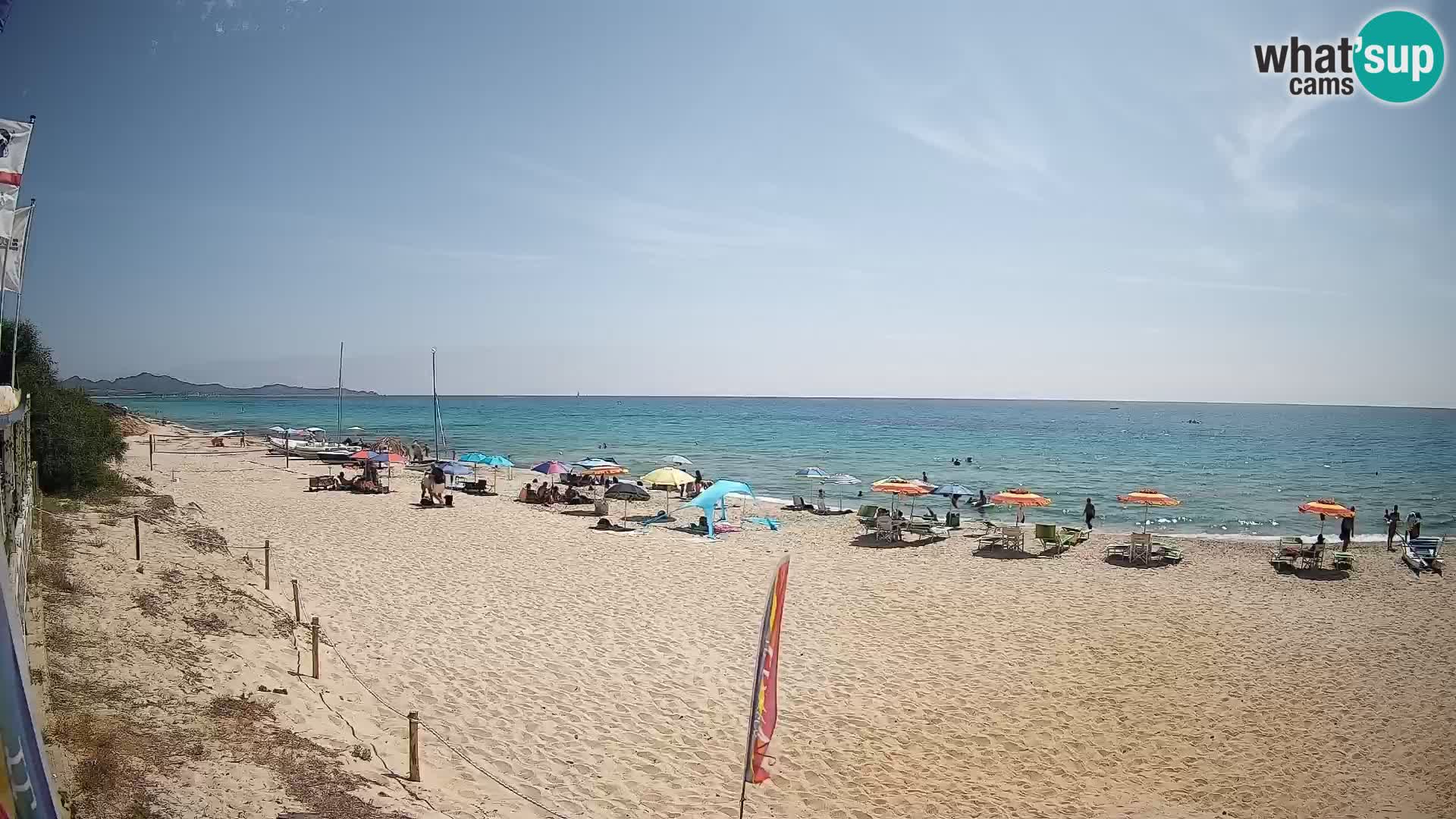 Webcam Piscina Rei – Vue en direct depuis Costa Rei, Muravera