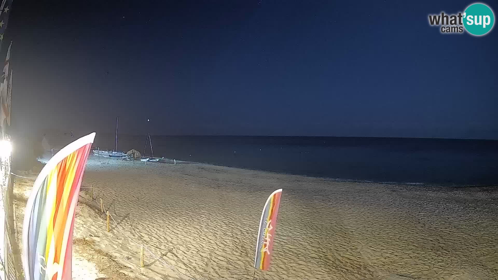 Webcam Piscina Rei – Vue en direct depuis Costa Rei, Muravera