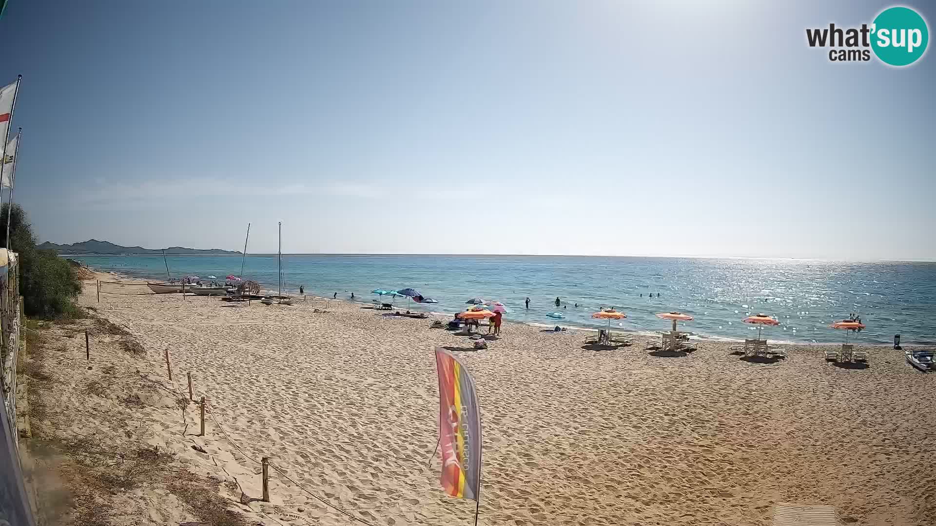 Spletna kamera Piscina Rei – Pogled v živo iz Costa Rei, Muravera
