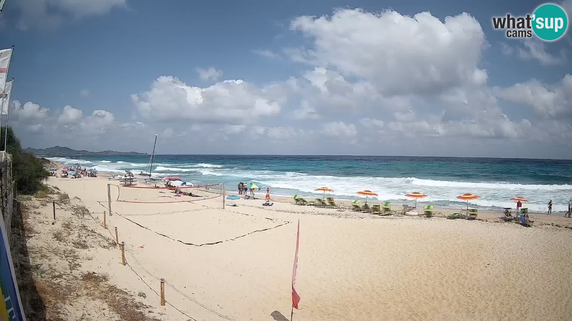 Webcam Piscina Rei – Vista live da Costa Rei, Muravera