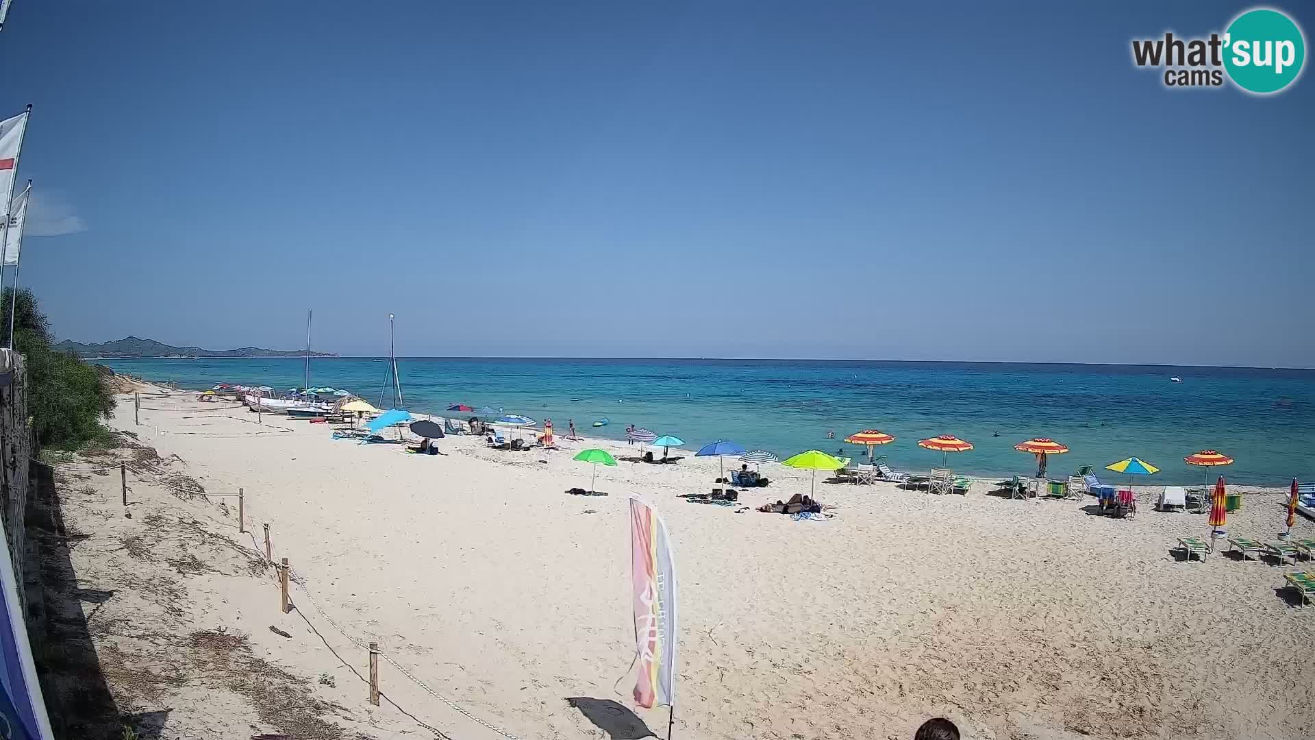 Spletna kamera Piscina Rei – Pogled v živo iz Costa Rei, Muravera