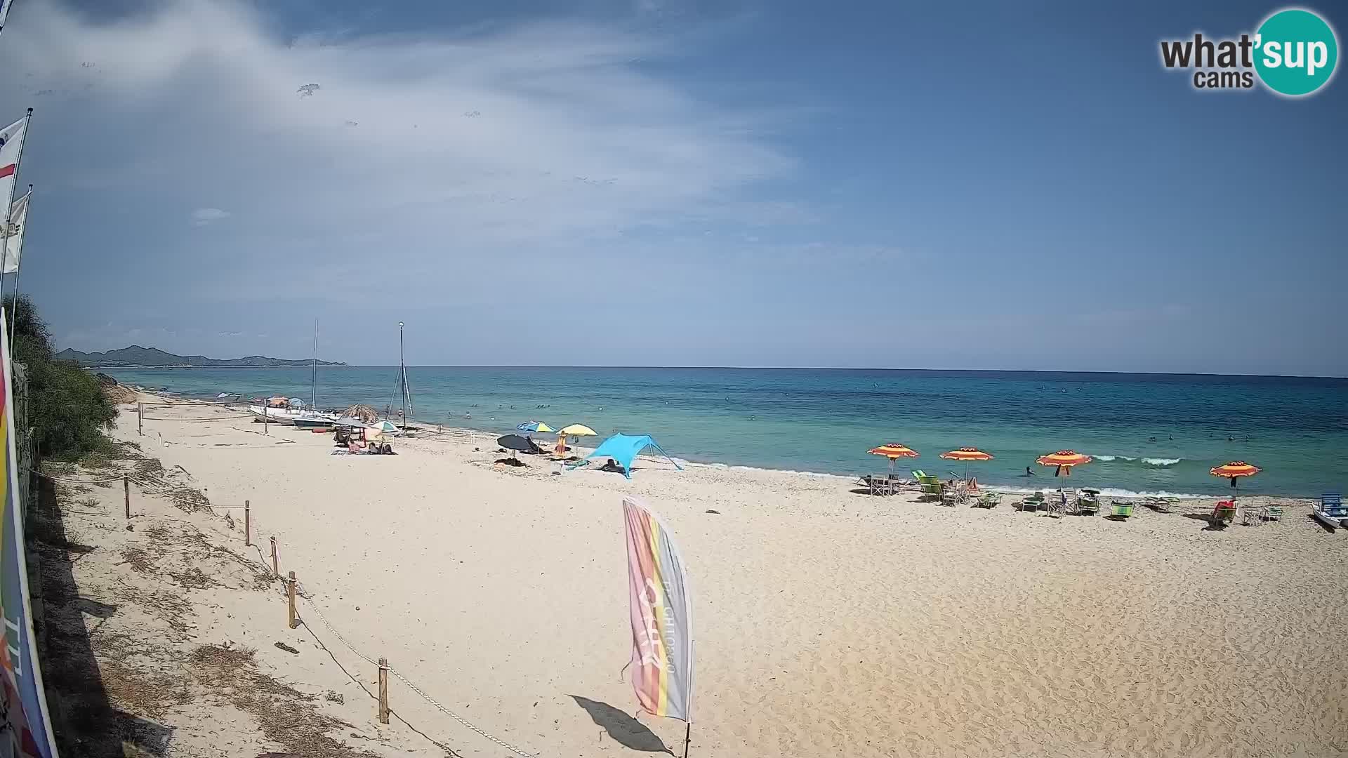 Spletna kamera Piscina Rei – Pogled v živo iz Costa Rei, Muravera