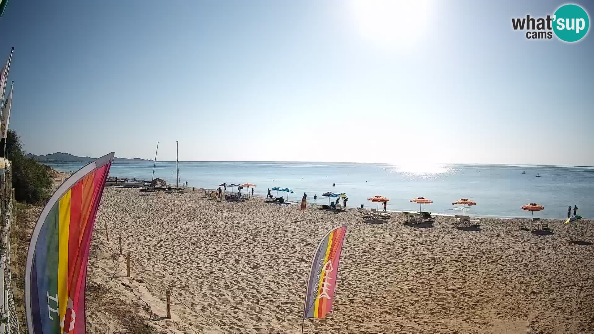 Spletna kamera Piscina Rei – Pogled v živo iz Costa Rei, Muravera