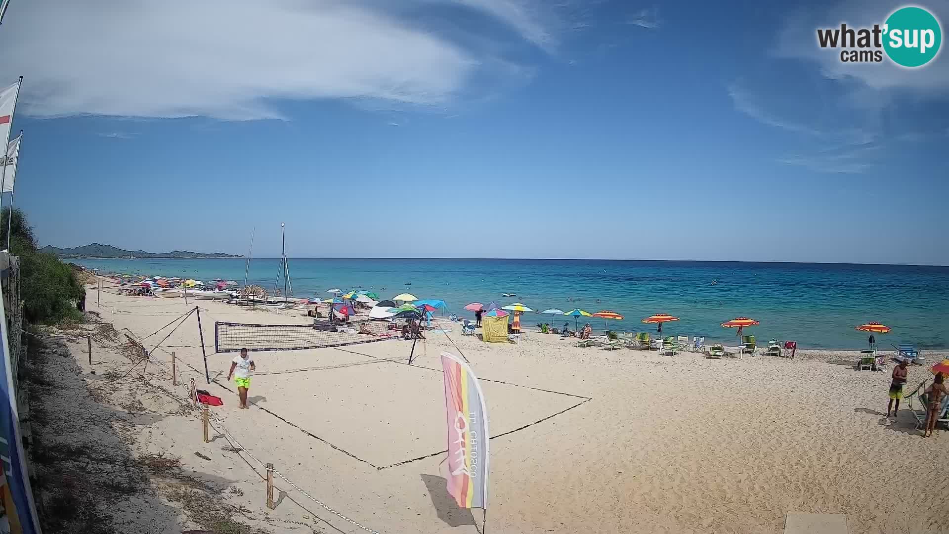 Webcam Piscina Rei – Liveblick auf Costa Rei in Muravera