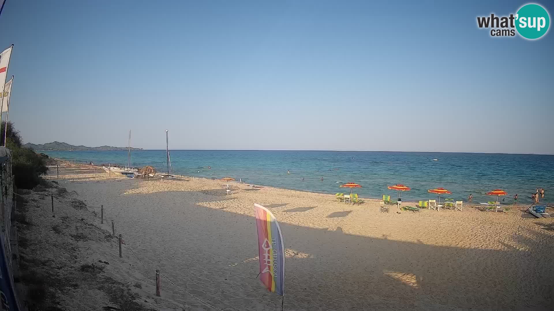 Webcam Piscina Rei – Liveblick auf Costa Rei in Muravera