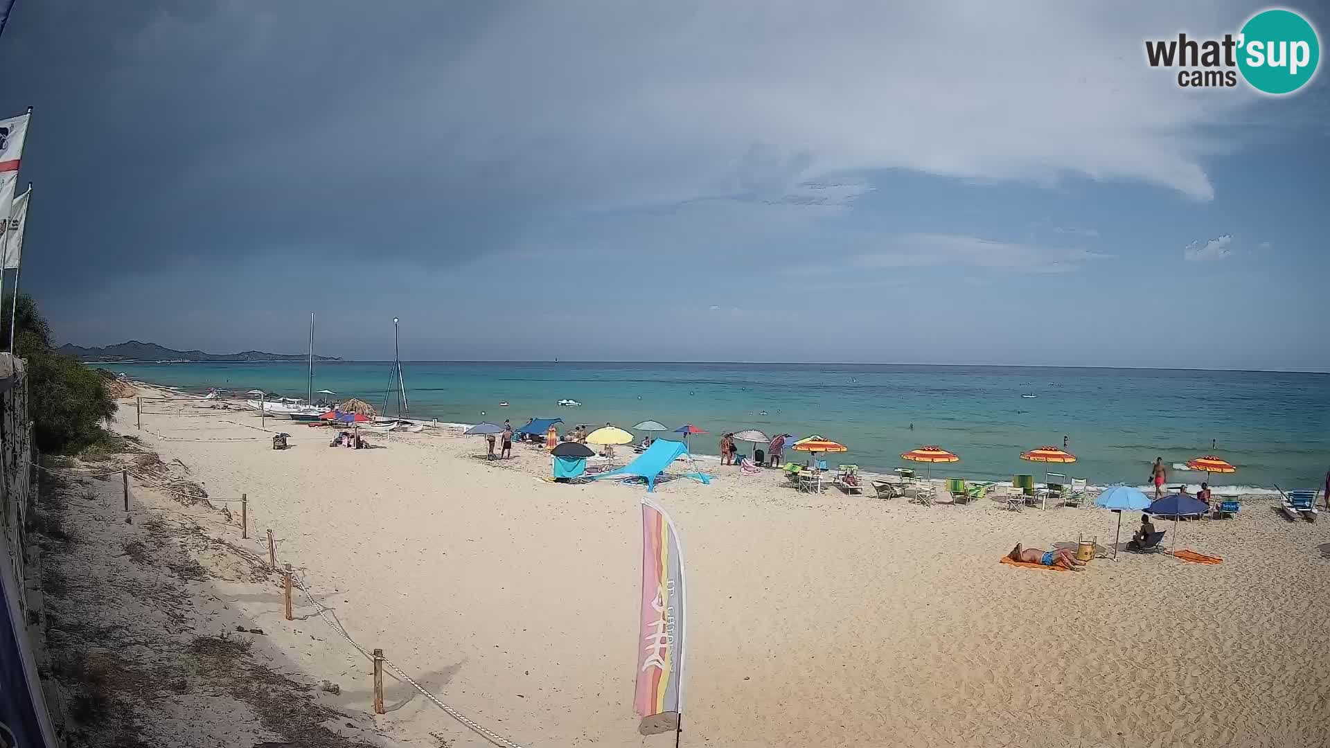 Webcam Piscina Rei – Vista live da Costa Rei, Muravera
