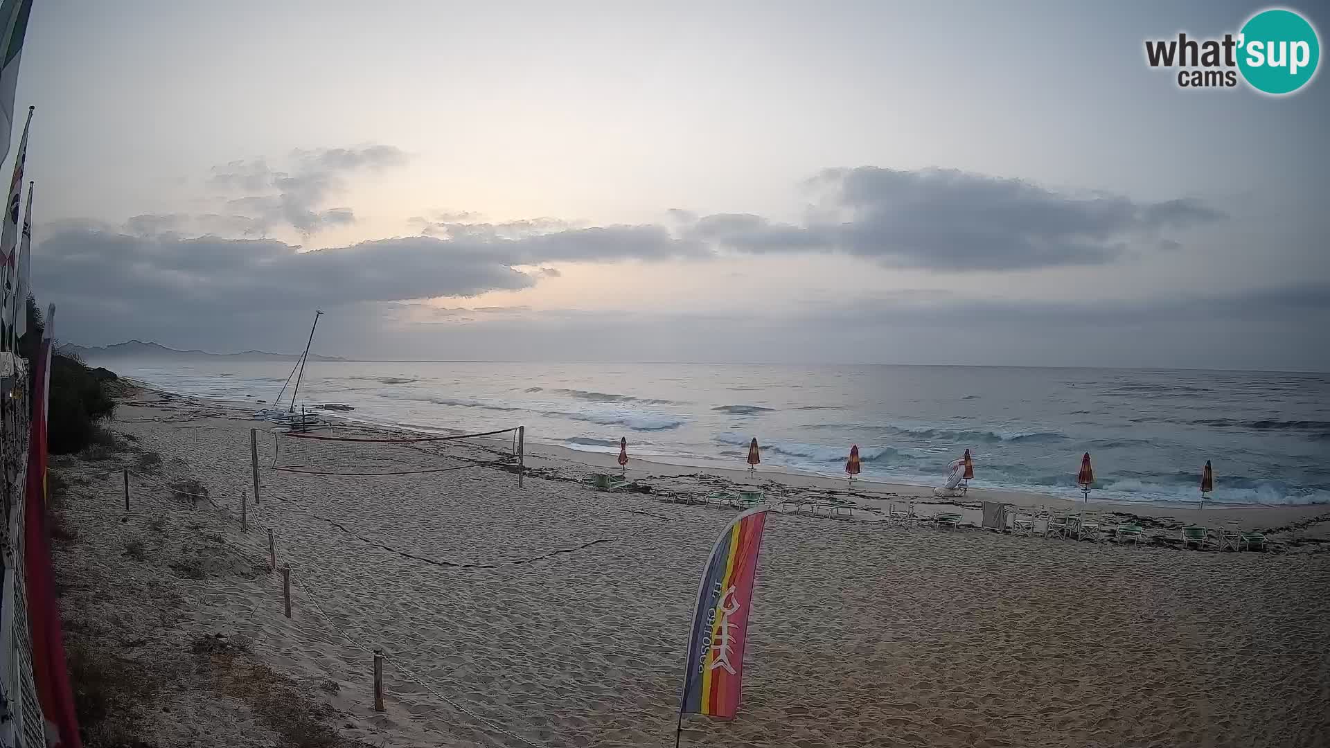 Webcam Piscina Rei – Vista en directo desde Costa Rei, Muravera
