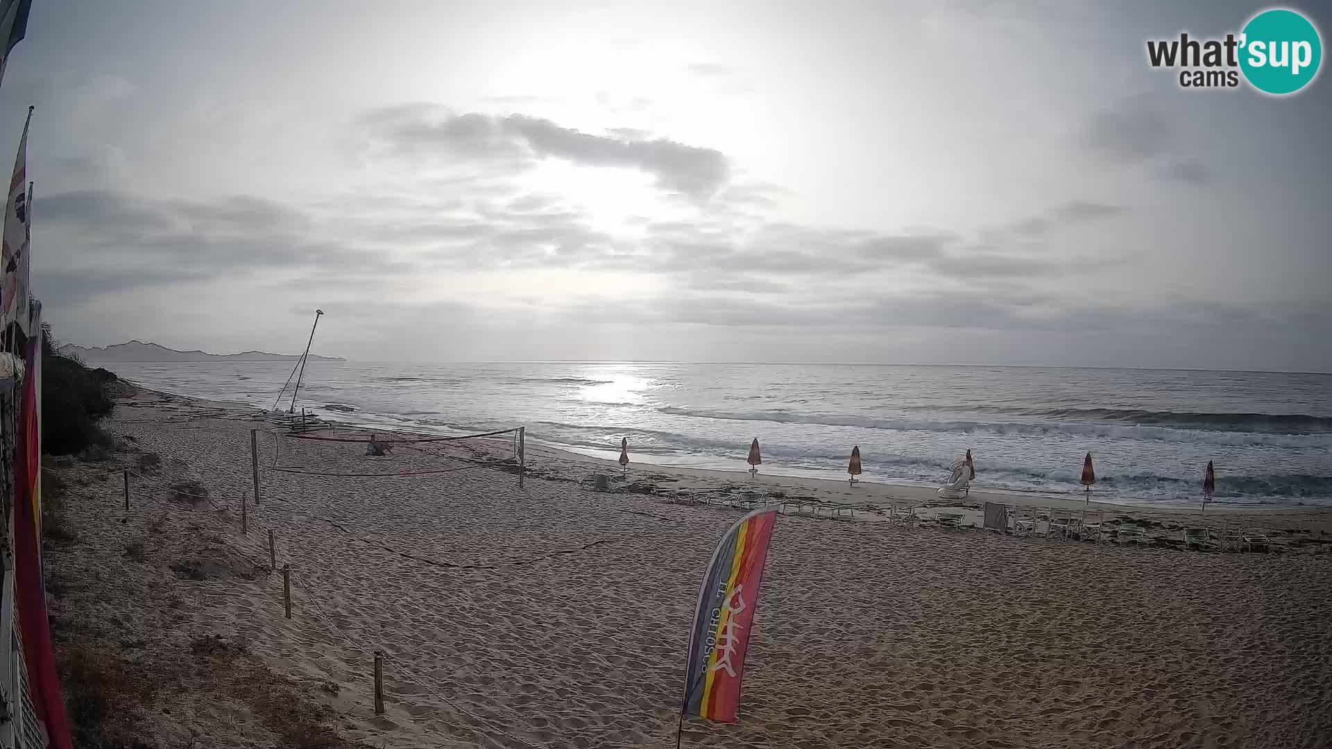 Webcam Piscina Rei – Vista live da Costa Rei, Muravera