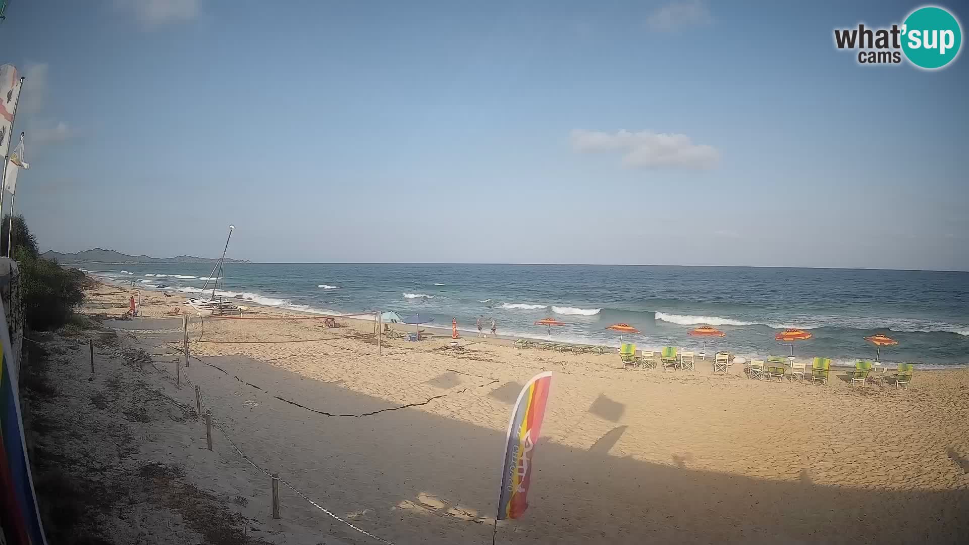 Spletna kamera Piscina Rei – Pogled v živo iz Costa Rei, Muravera