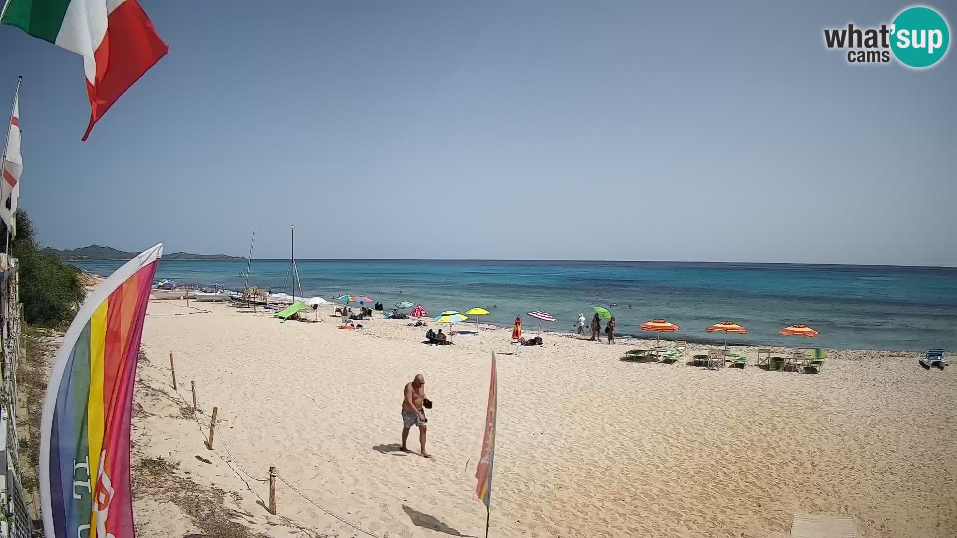 Webcam Piscina Rei – Vue en direct depuis Costa Rei, Muravera
