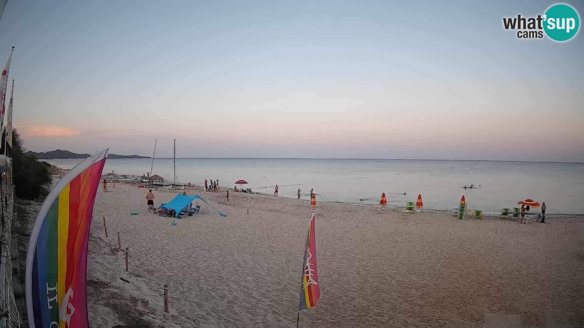 Webcam Piscina Rei – Vista en directo desde Costa Rei, Muravera