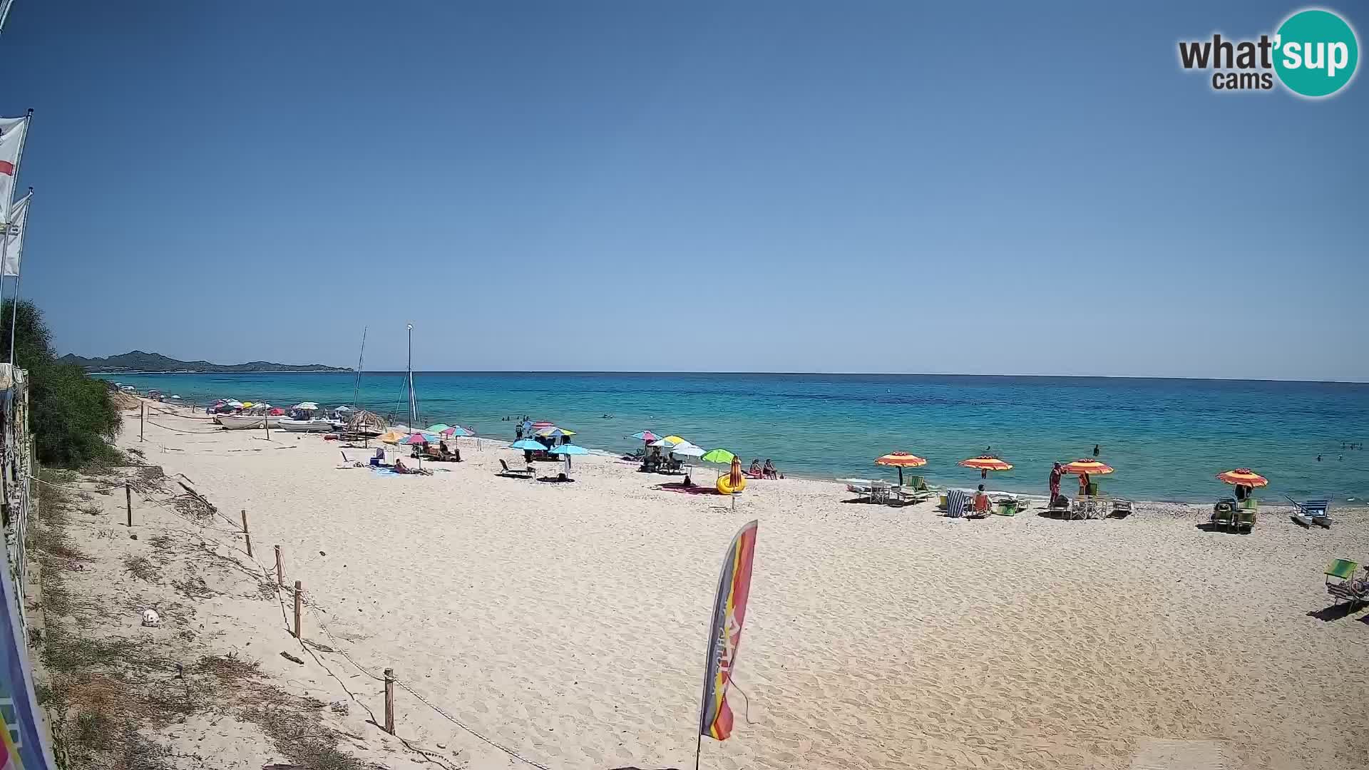 Webcam Piscina Rei – Vista en directo desde Costa Rei, Muravera