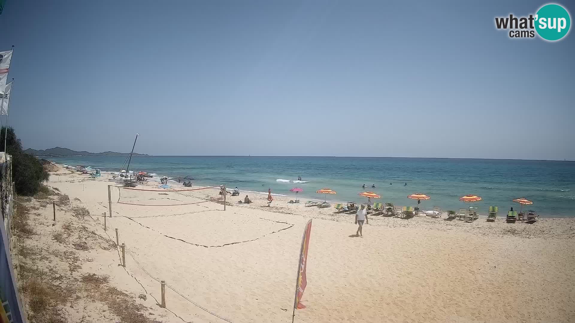 Spletna kamera Piscina Rei – Pogled v živo iz Costa Rei, Muravera