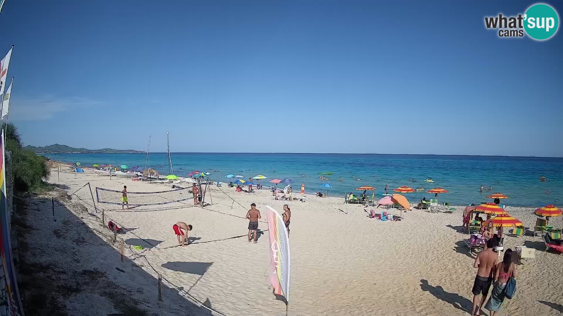 Webcam Piscina Rei – Vue en direct depuis Costa Rei, Muravera