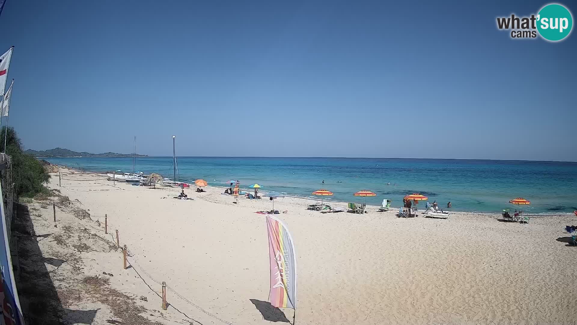 Spletna kamera Piscina Rei – Pogled v živo iz Costa Rei, Muravera
