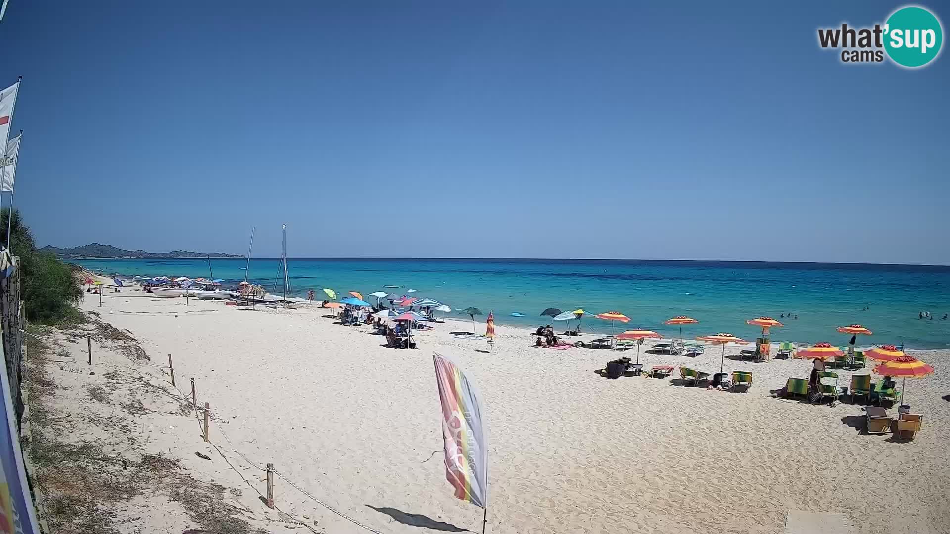 Webcam Piscina Rei – Liveblick auf Costa Rei in Muravera