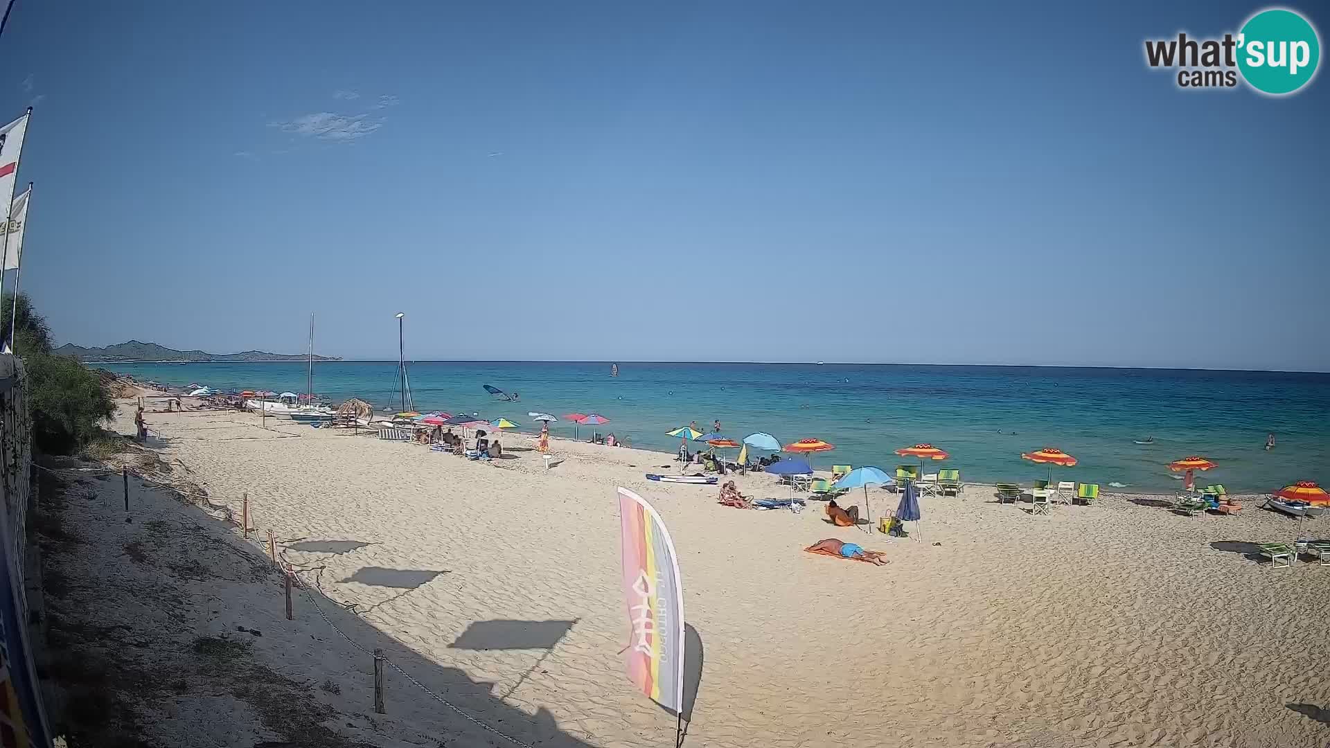Webcam Piscina Rei – Liveblick auf Costa Rei in Muravera