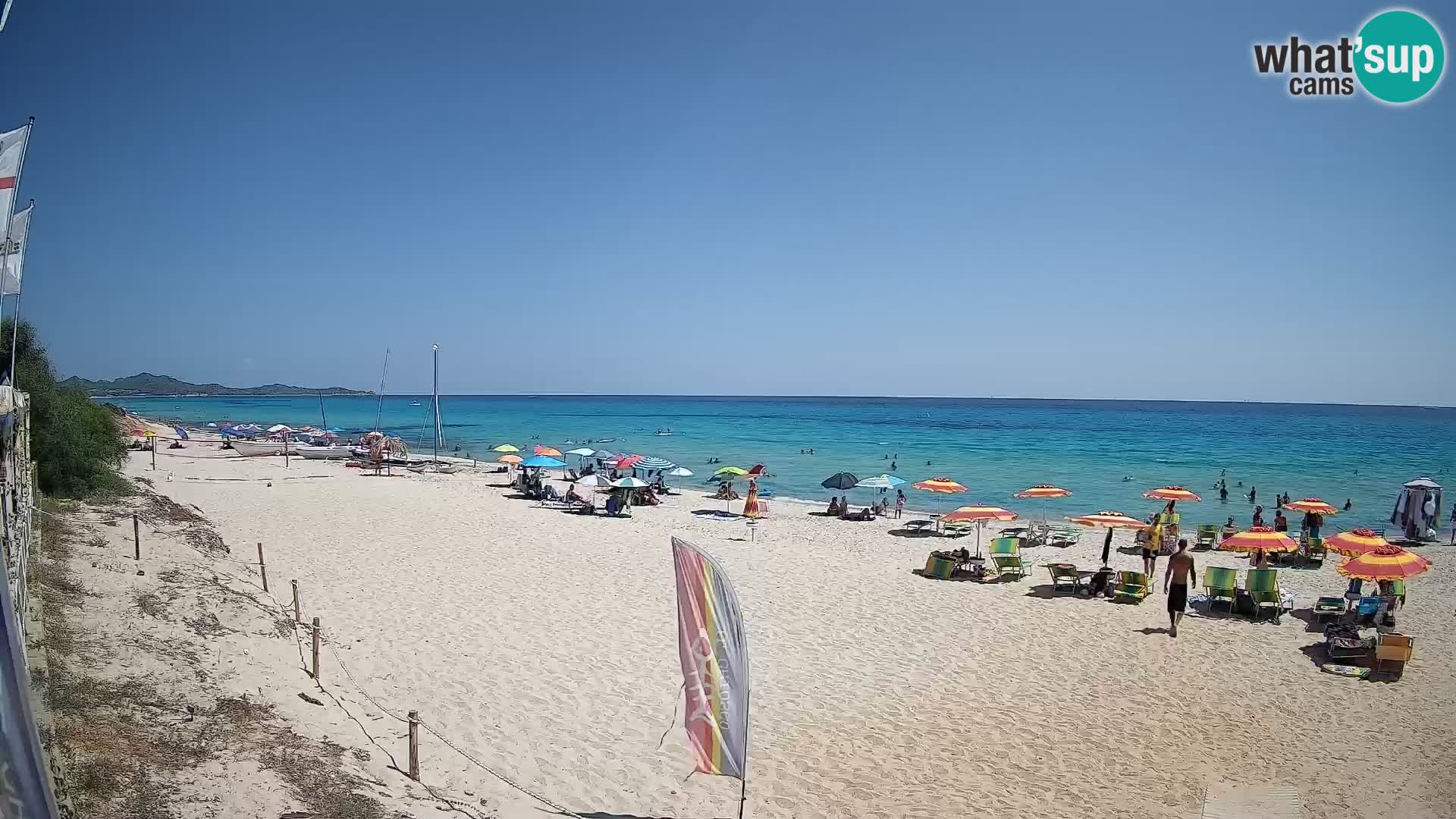 Webcam Piscina Rei – Liveblick auf Costa Rei in Muravera