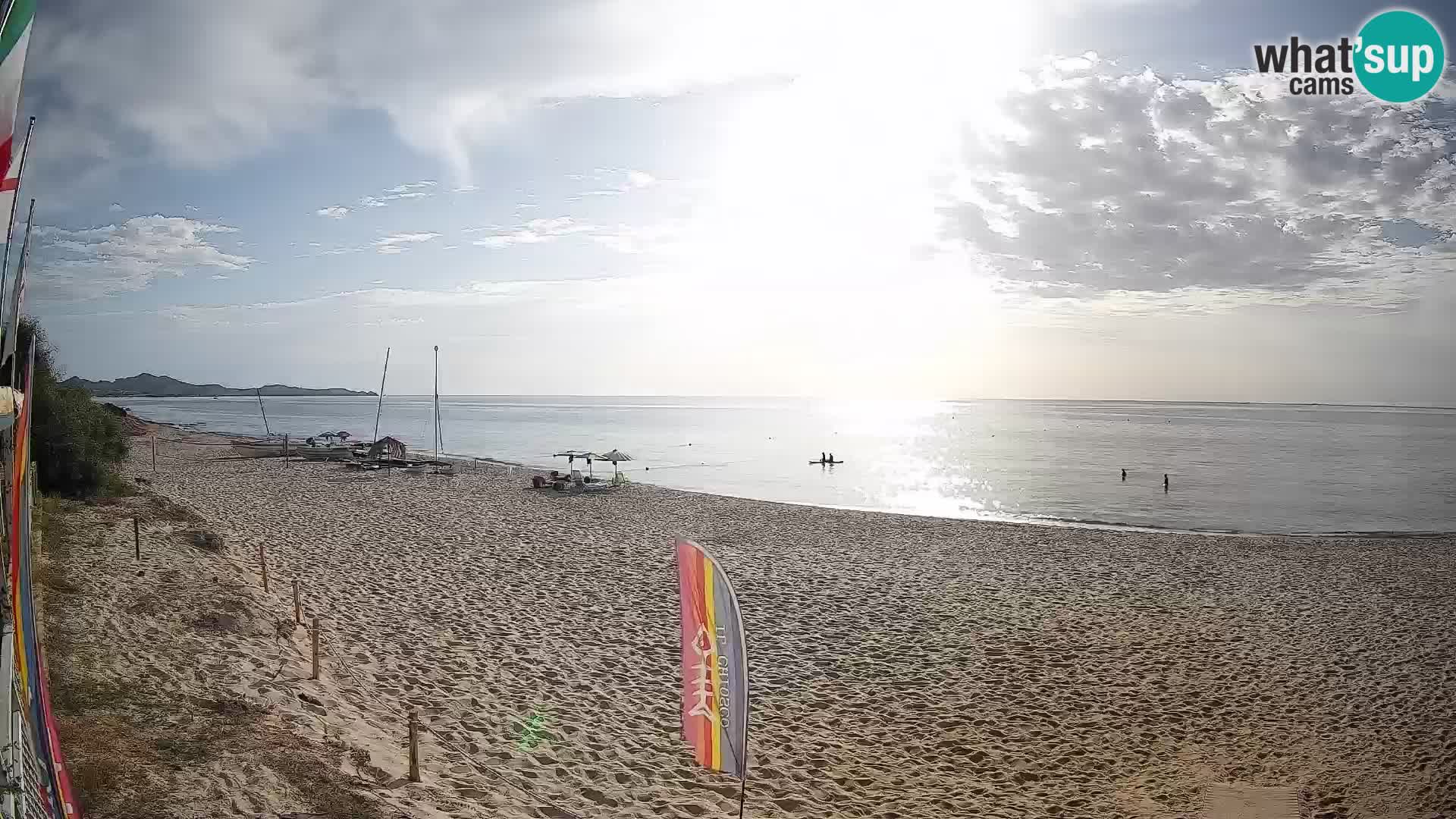 Webcam Piscina Rei – Vista live da Costa Rei, Muravera