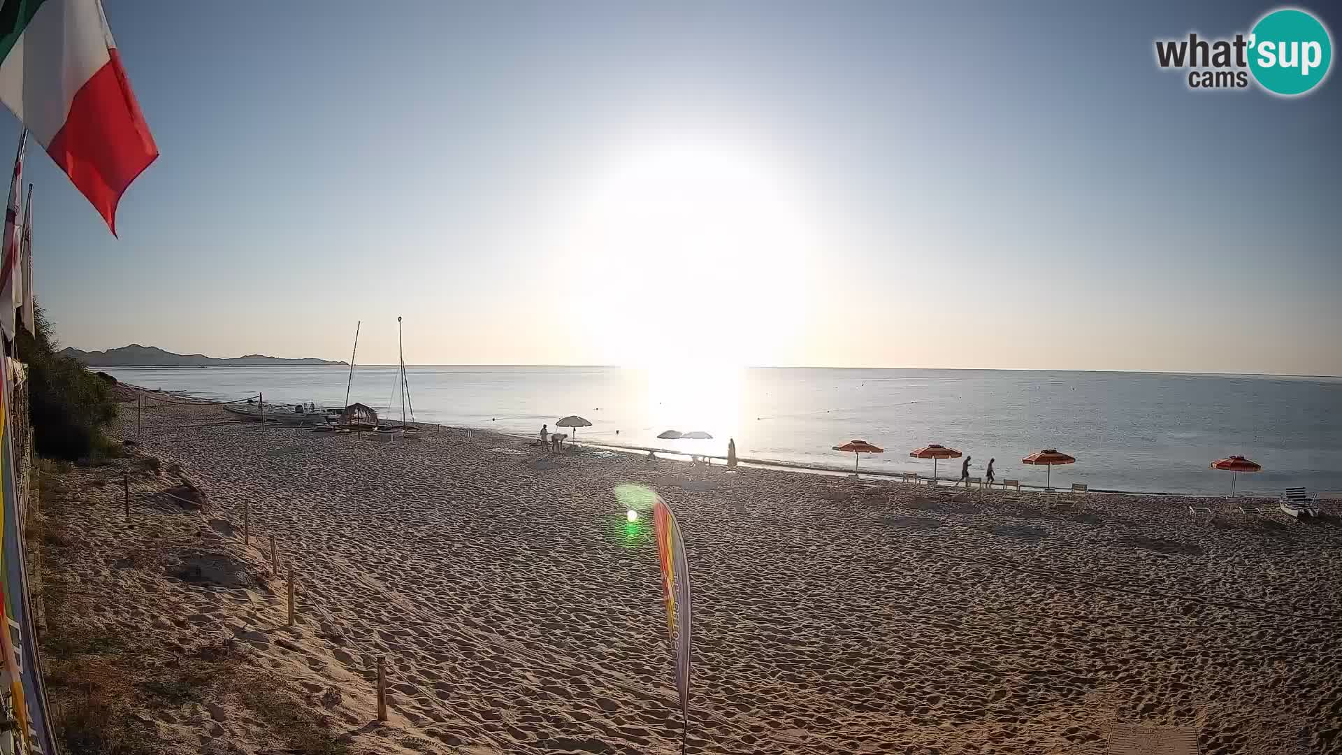 Webcam Piscina Rei – Vue en direct depuis Costa Rei, Muravera
