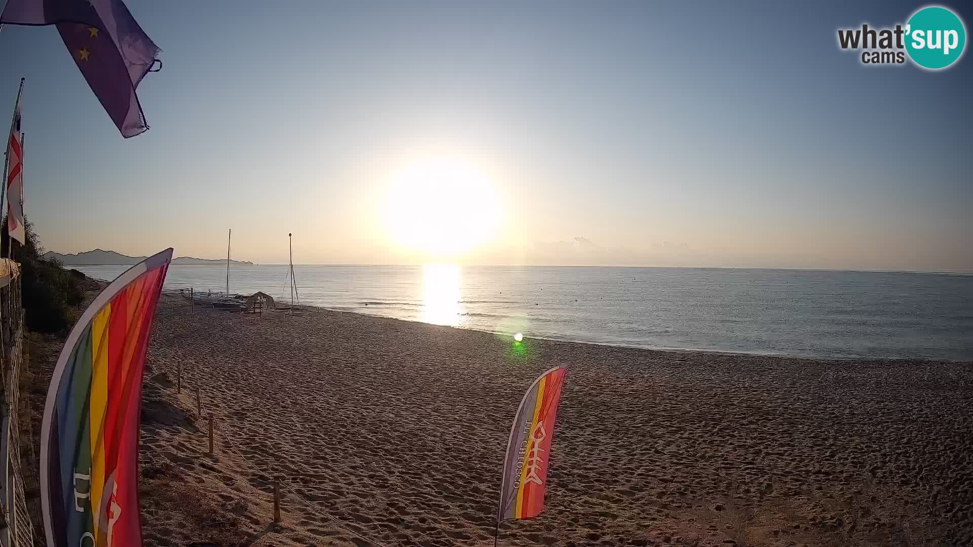 Webcam Piscina Rei – Vue en direct depuis Costa Rei, Muravera