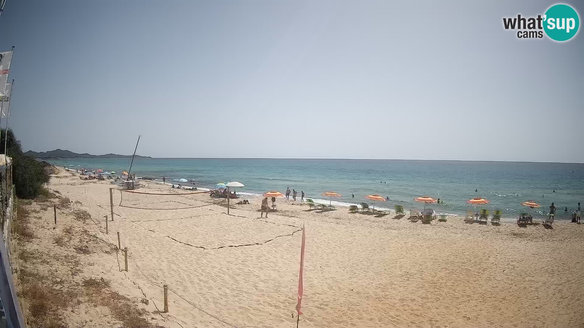 Webcam Piscina Rei – Vista en directo desde Costa Rei, Muravera