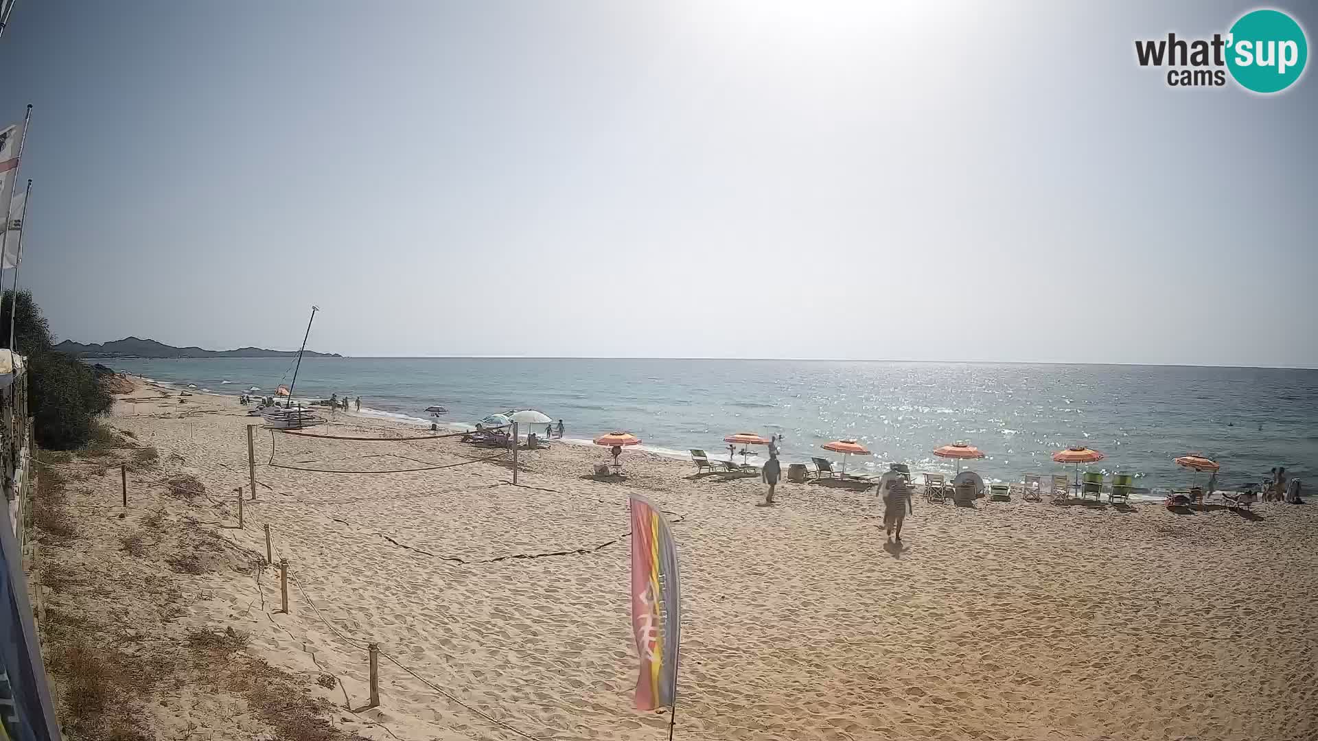 Web kamera Piscina Rei – Pogled uživo iz Costa Rei, Muravera