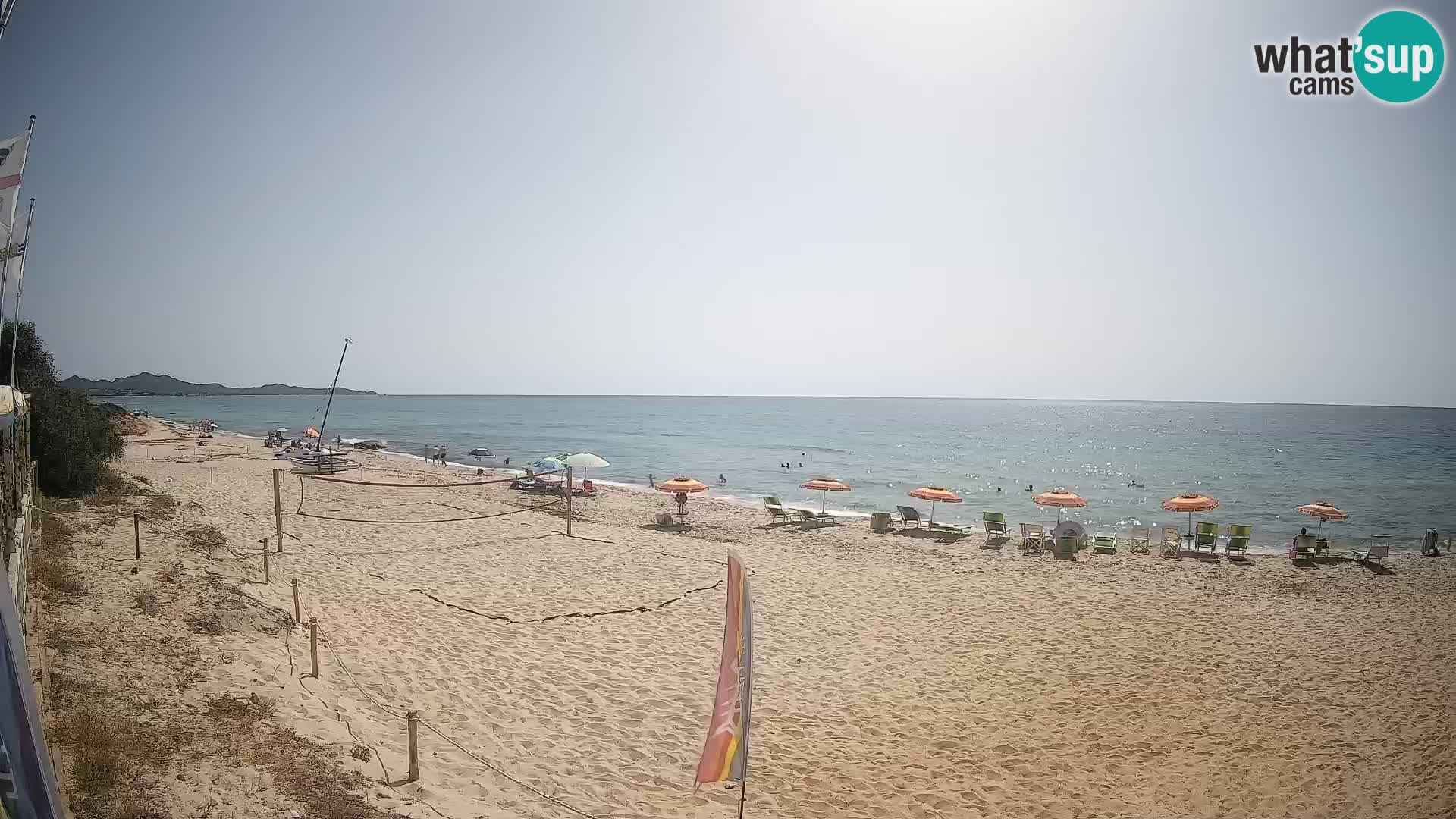 Webcam Piscina Rei – Vue en direct depuis Costa Rei, Muravera