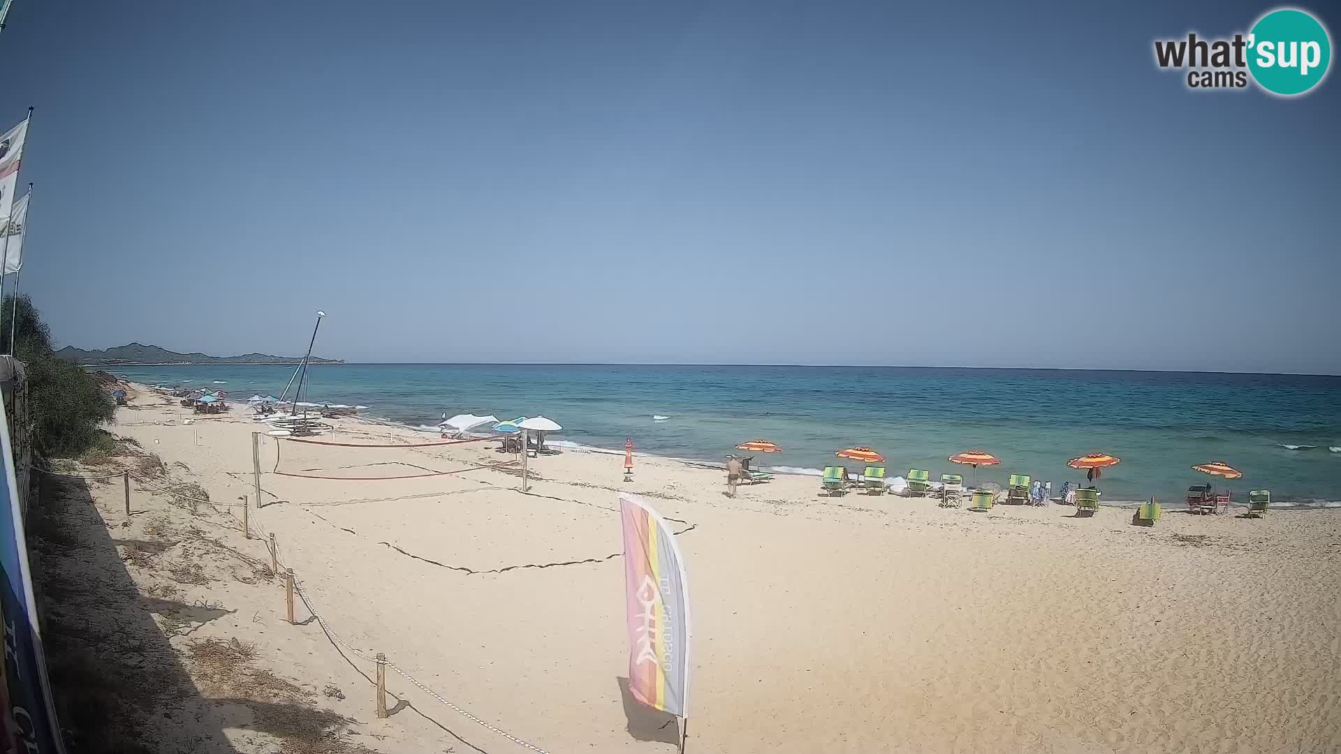 Webcam Piscina Rei – Live View from Costa Rei, Muravera