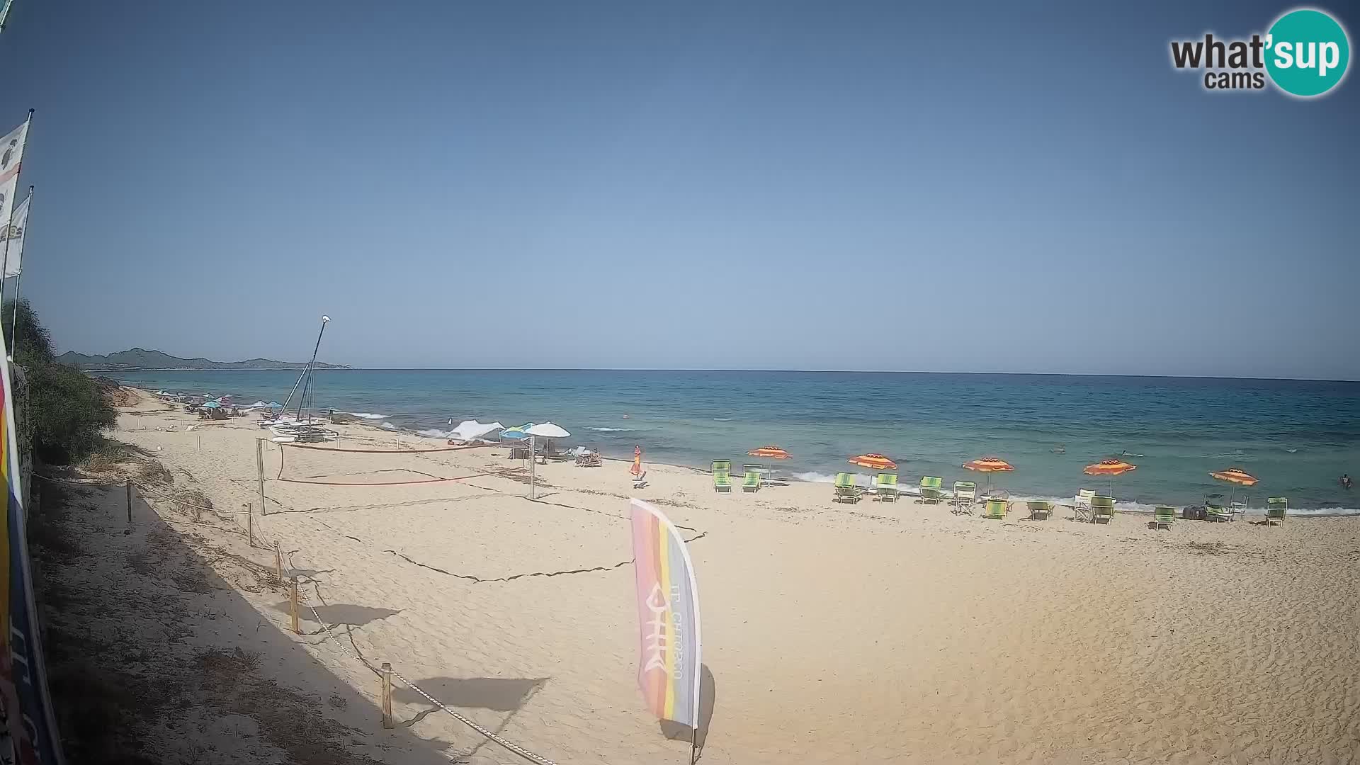 Webcam Piscina Rei – Live View from Costa Rei, Muravera