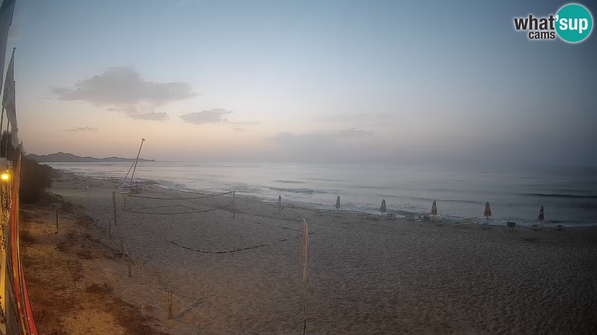 Webcam Piscina Rei – Vista live da Costa Rei, Muravera