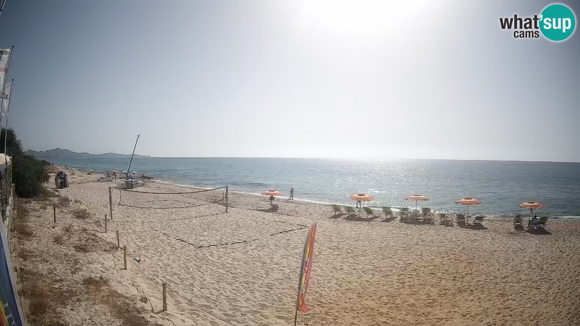 Spletna kamera Piscina Rei – Pogled v živo iz Costa Rei, Muravera