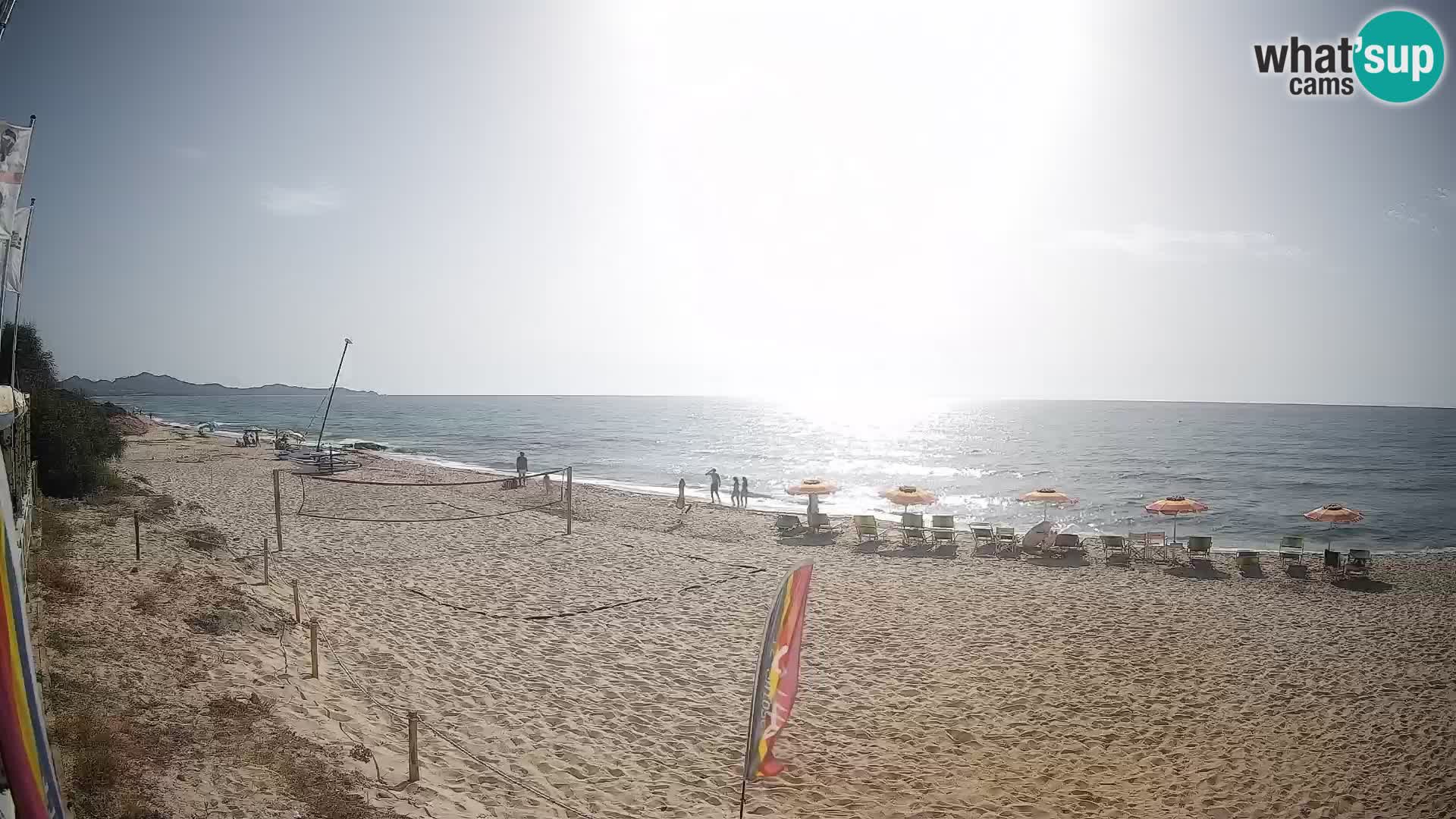 Webcam Piscina Rei – Vista en directo desde Costa Rei, Muravera