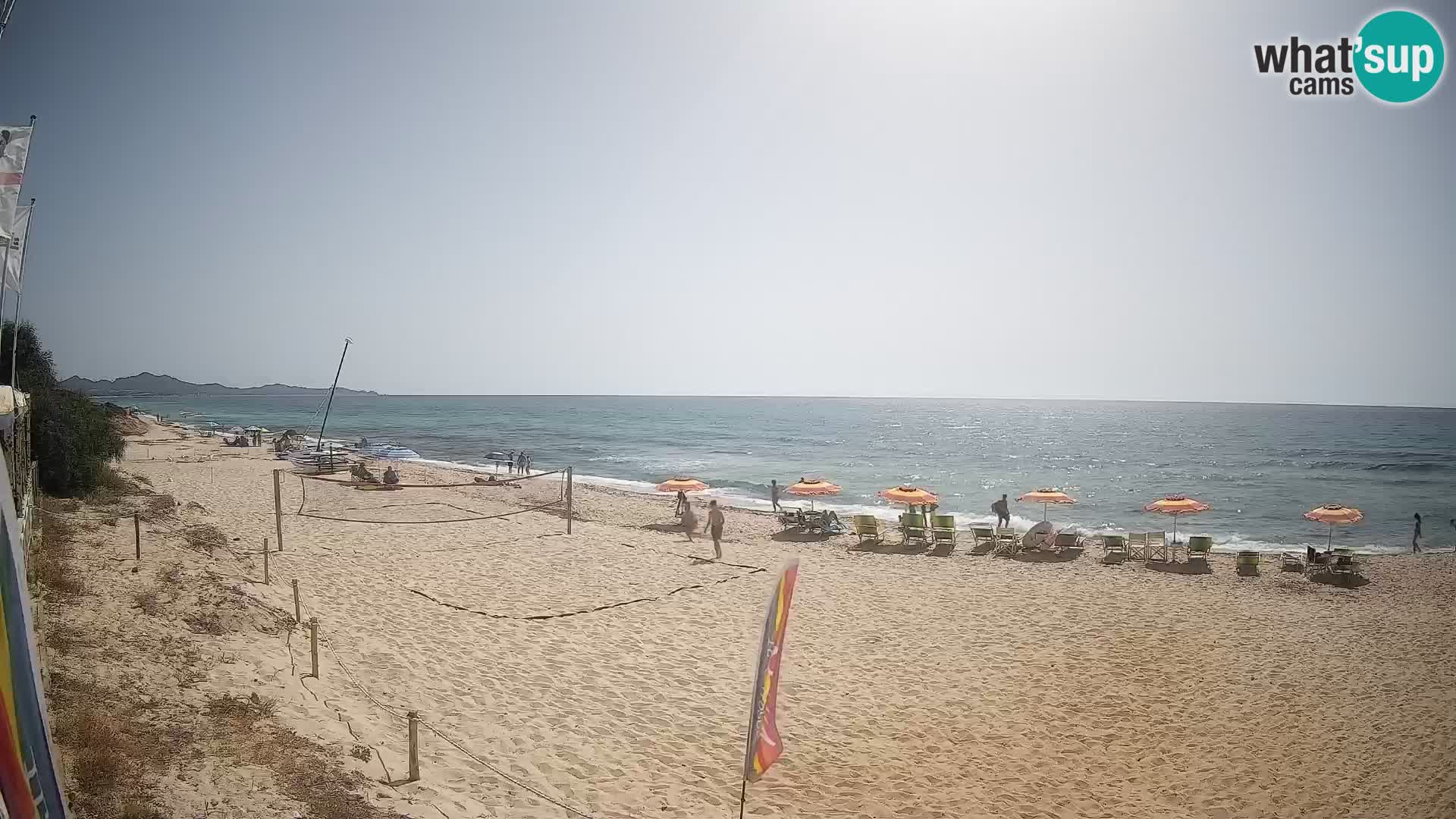 Webcam Piscina Rei – Vista en directo desde Costa Rei, Muravera