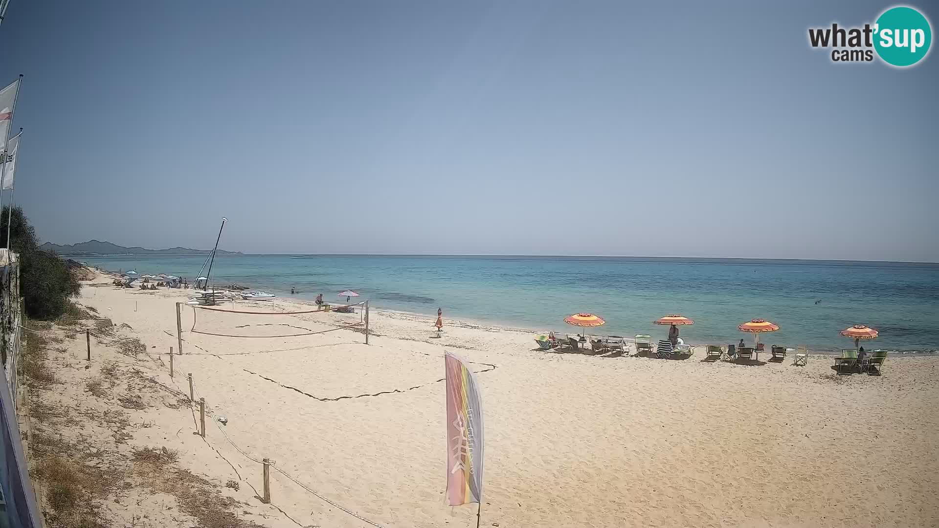 Webcam Piscina Rei – Live View from Costa Rei, Muravera