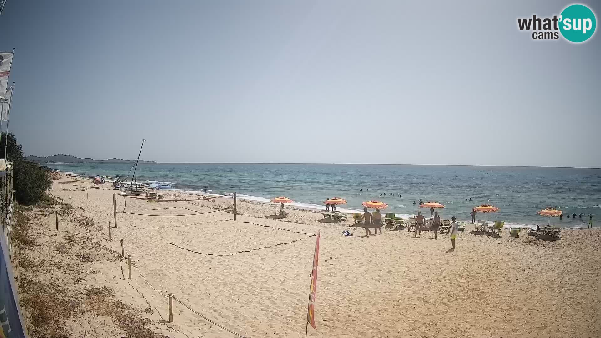 Webcam Piscina Rei – Vista en directo desde Costa Rei, Muravera