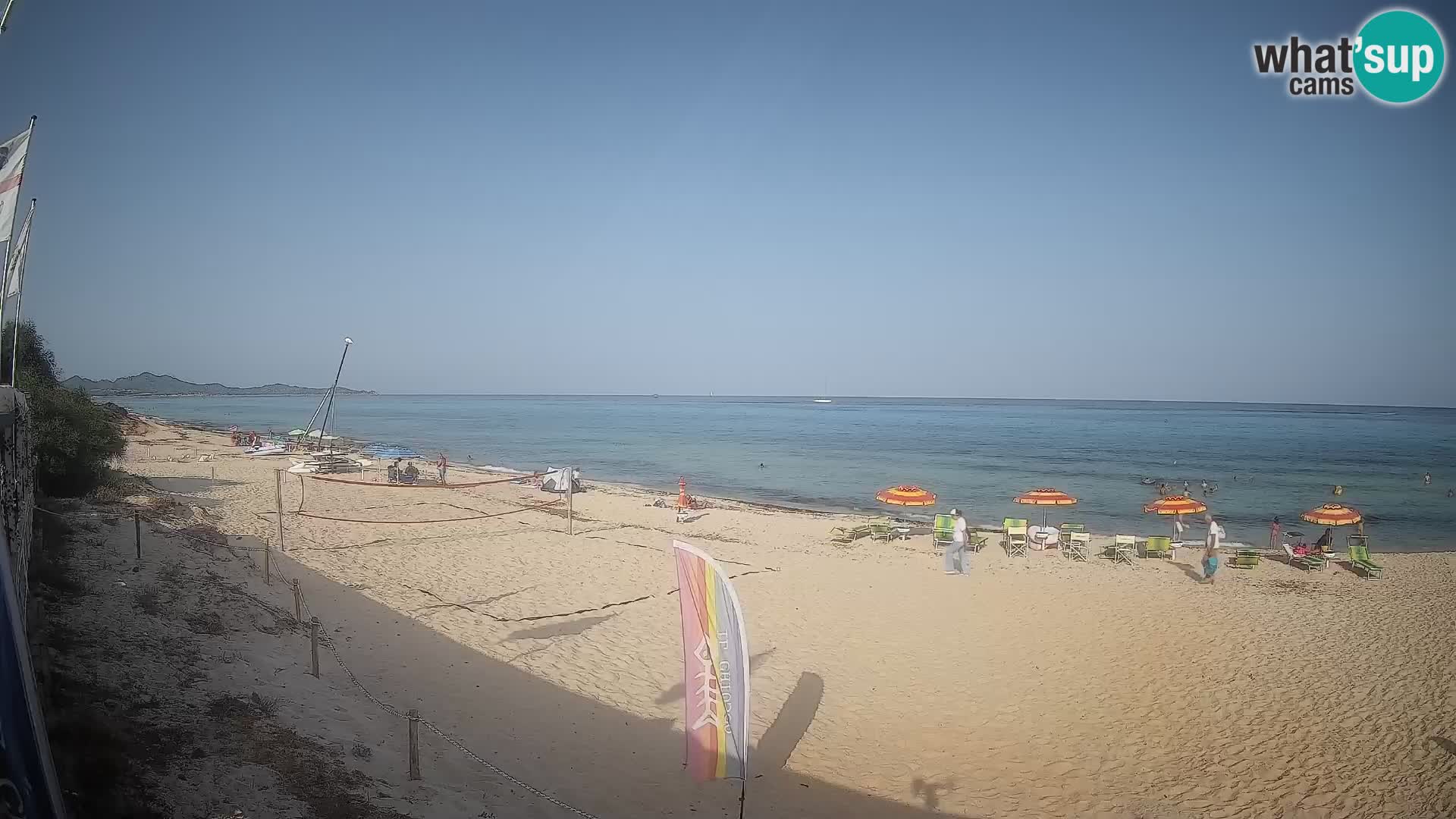 Web kamera Piscina Rei – Pogled uživo iz Costa Rei, Muravera